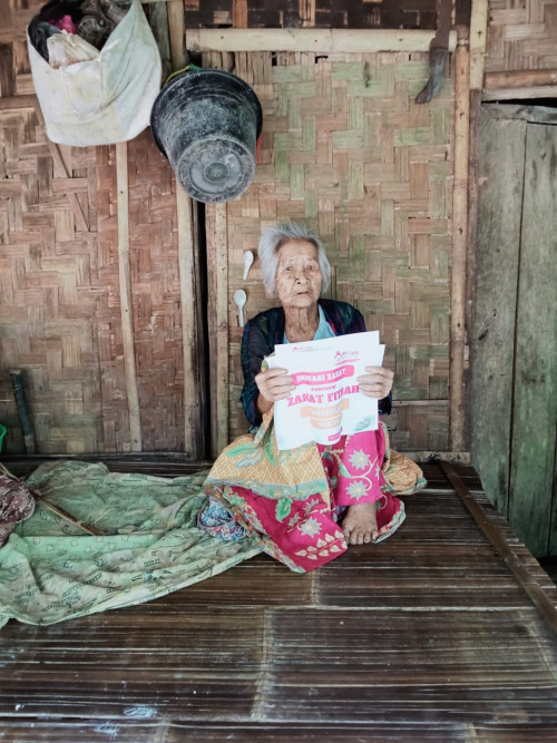 Penyaluran Zakat Fitrah di Pandeglang-Banten